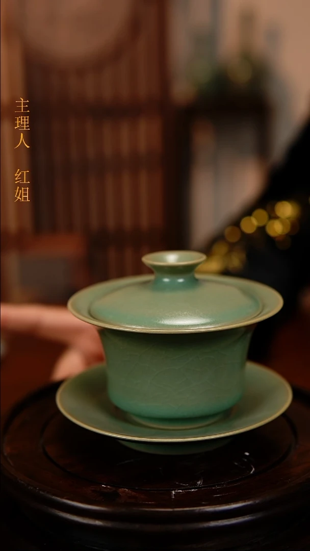 瓷片原产地原矿釉汝瓷