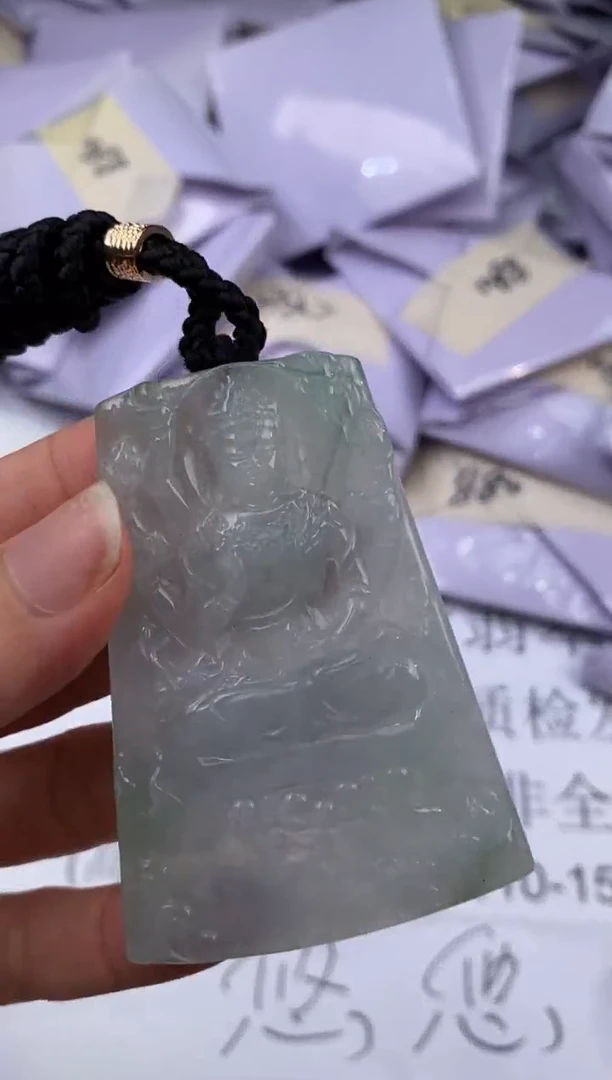 未镶嵌挂件翡翠307736     多人