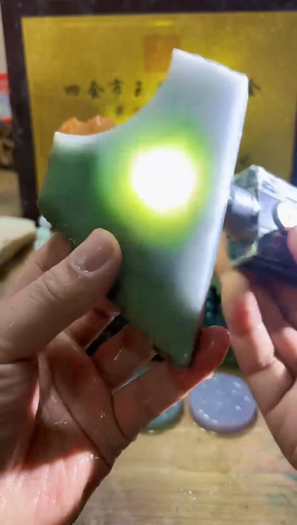 未镶嵌挂件翡翠A货常星7357