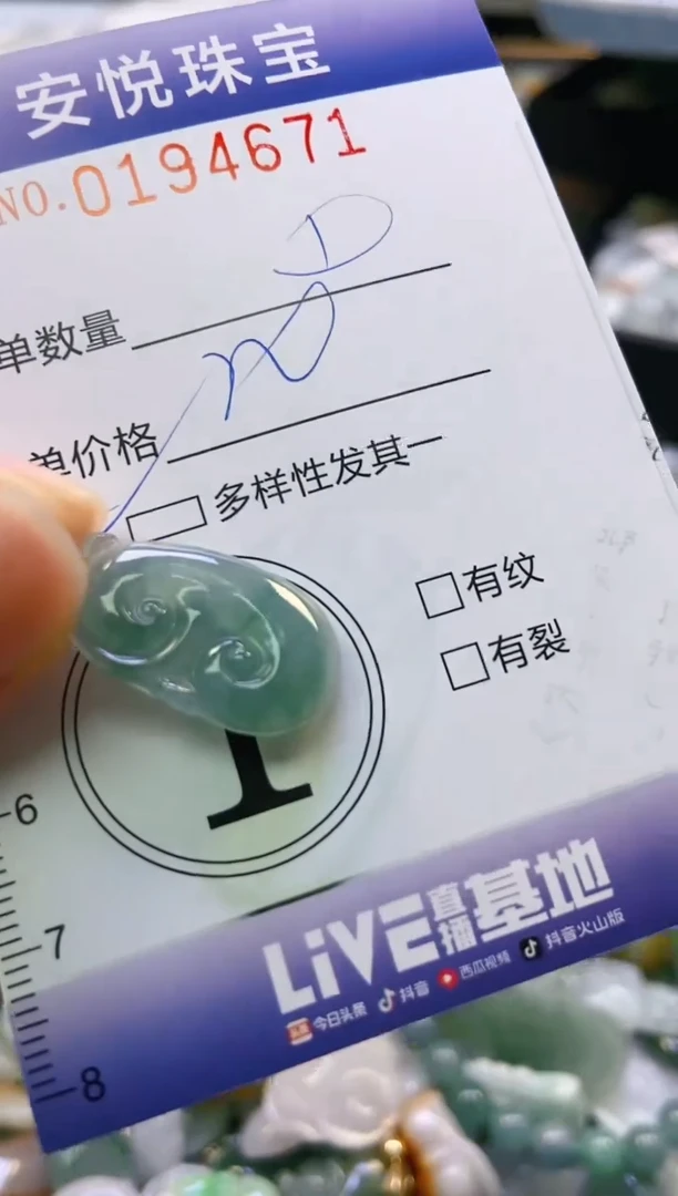 翡翠未镶嵌颈饰闪购0194671多样性发其一