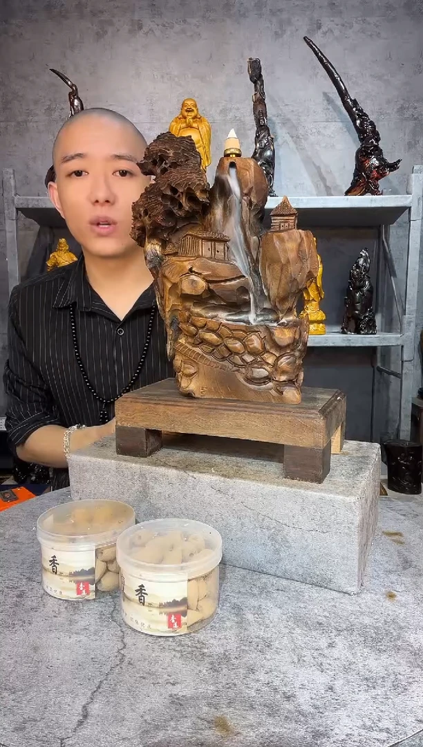 金丝楠金丝楠木精工雕刻摆件