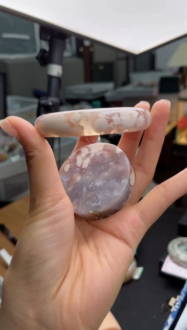 石英质玉手镯未镶嵌58圈口（赠送镯心）1889162