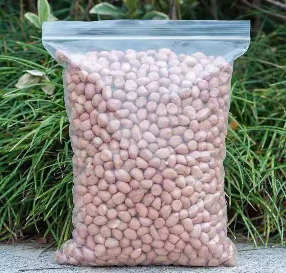 【到手3袋】新货花生米仁白沙花生新鲜晒干粉皮无壳