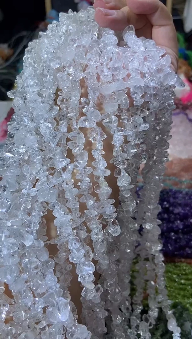 水晶珠宝半成品未镶嵌白水晶
