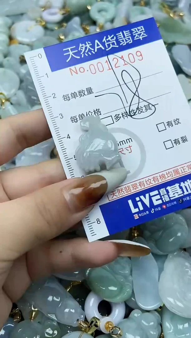 【闪购商品】翡翠颈饰未镶嵌天然A货翡翠