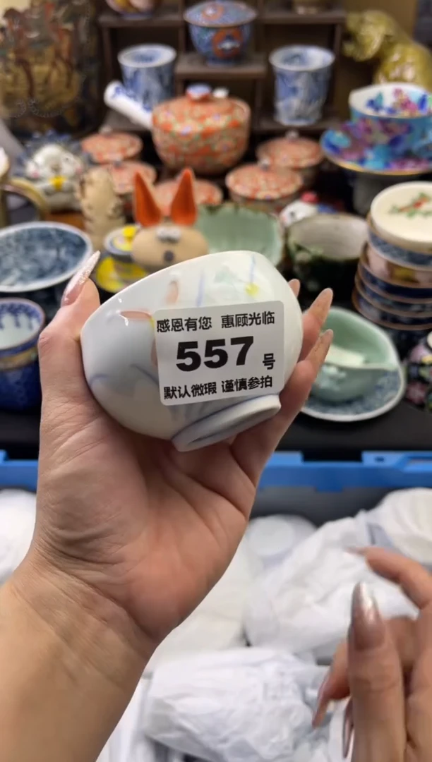 【闪购商品】瓷片557号六六工艺品瓷器