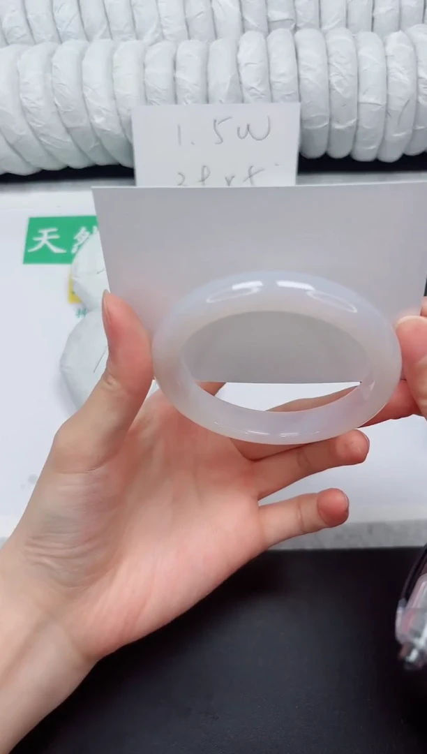 未镶嵌手镯石英质玉A134-58.7