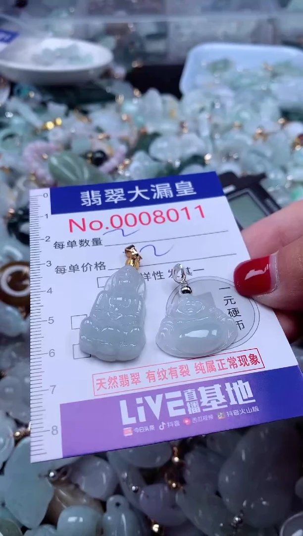 颈饰未镶嵌翡翠8010