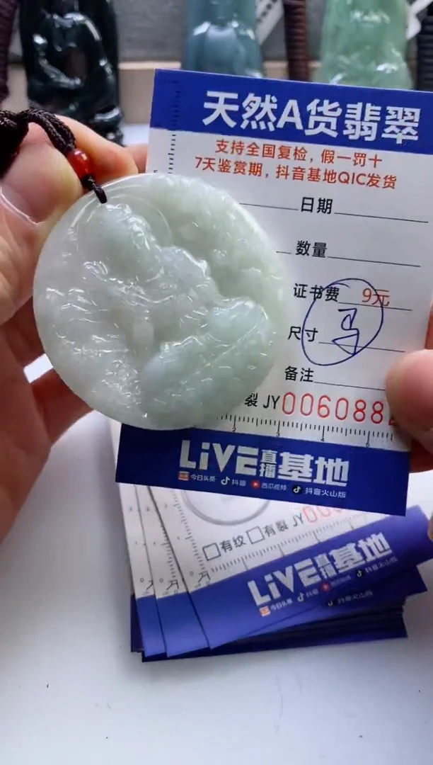 【闪购商品】翡翠挂件未镶嵌