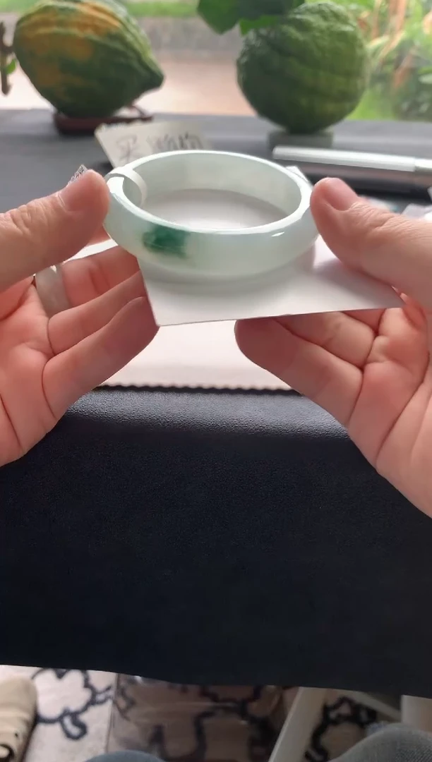 未镶嵌手镯翡翠53.7正圈Y2724买断