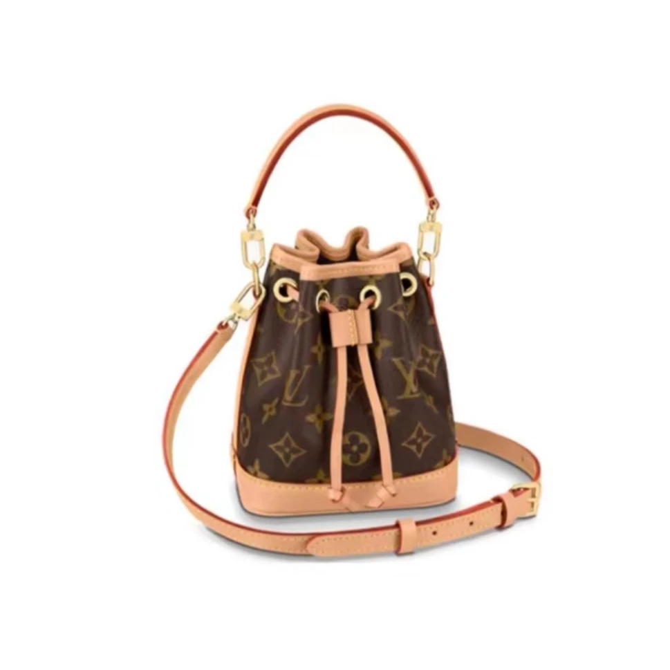 99新 LouisVuitton/路易威登 NOE 水桶迷你斜挎包
