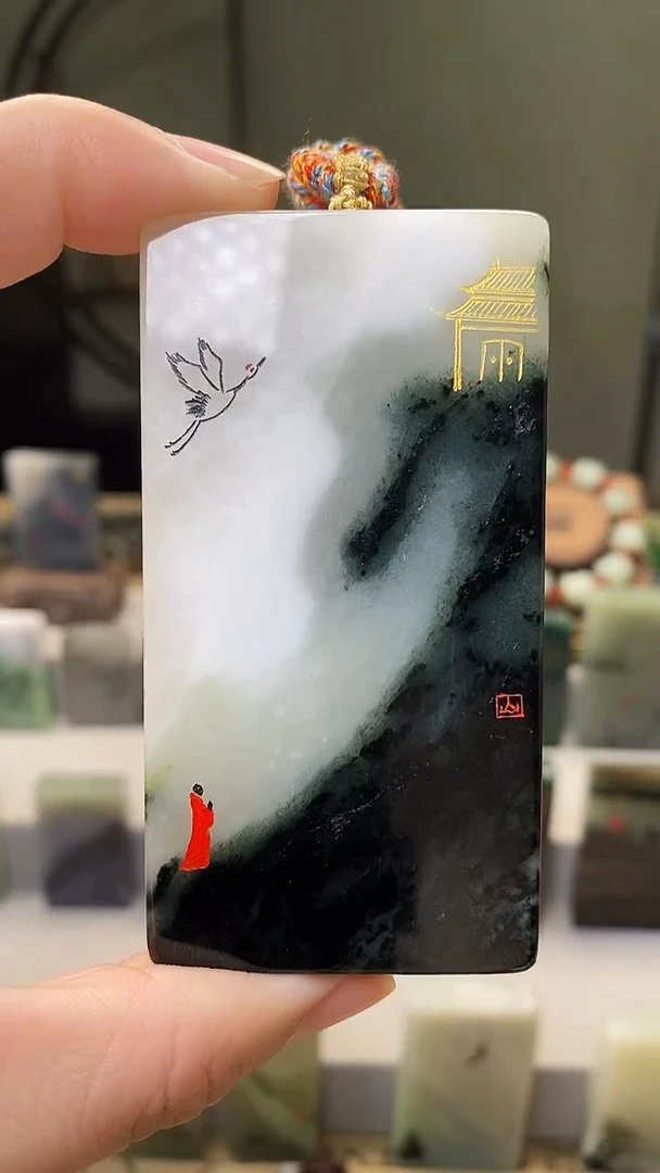 【闪购商品】独山玉颈饰未镶嵌73
