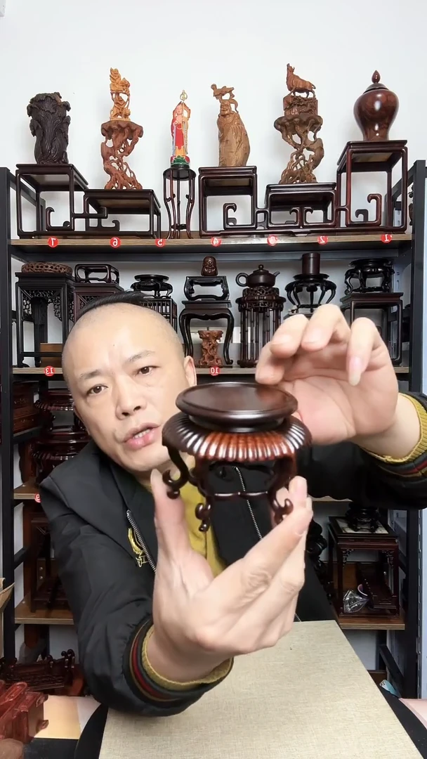 紫砂底座内径6.5高7.5