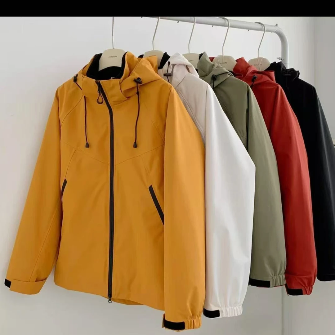 三合一可拆卸户外登山服情侣款冲锋衣外套 F8090-1