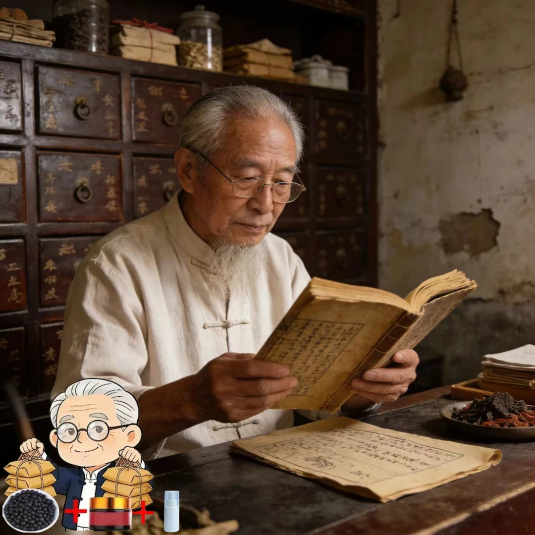 【代代相传手工】当代郎中 植物草本萃取 內外解决霜