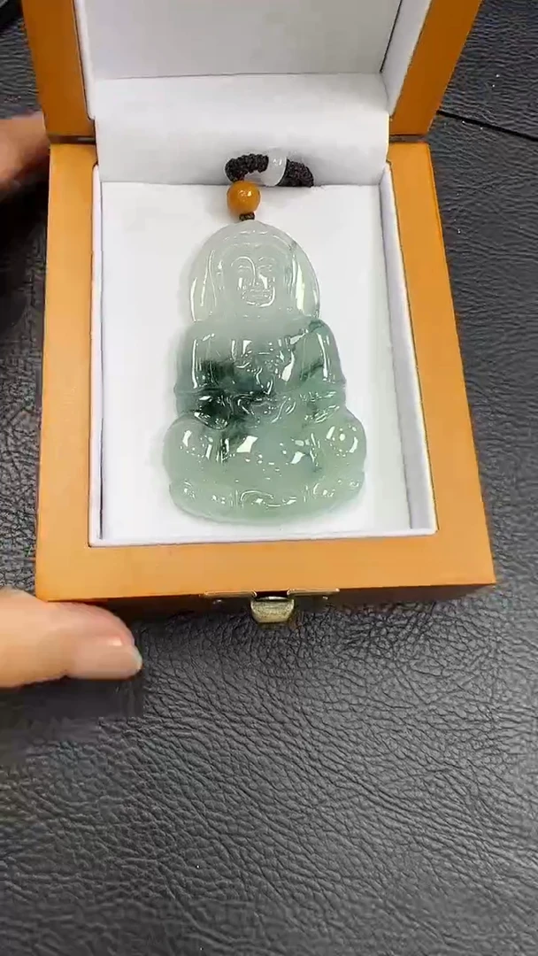 未镶嵌挂件翡翠观音