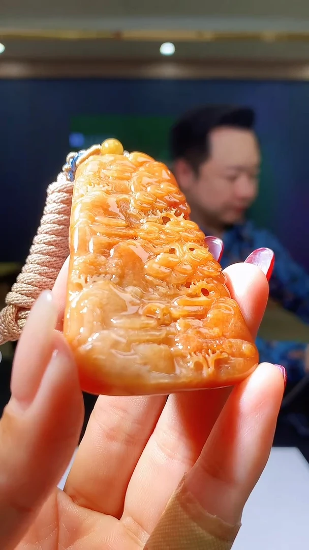 【闪购商品】定制翡翠未镶嵌1034hm-毛货挂件60