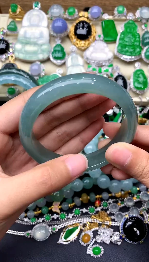 【闪购商品】翡翠手镯未镶嵌97-中国好珍宝