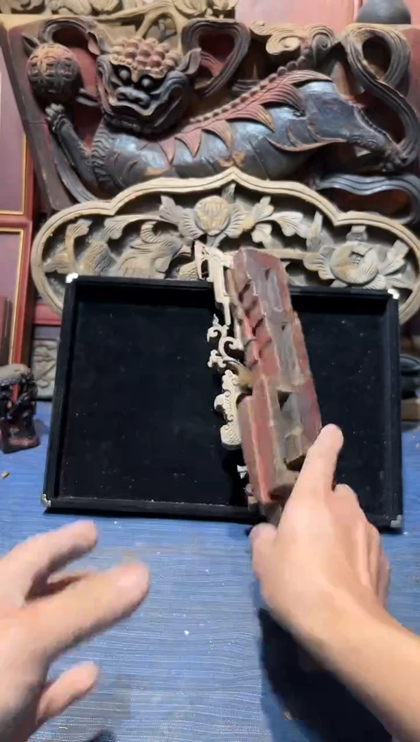 【闪购商品】香樟木老木雕老物件