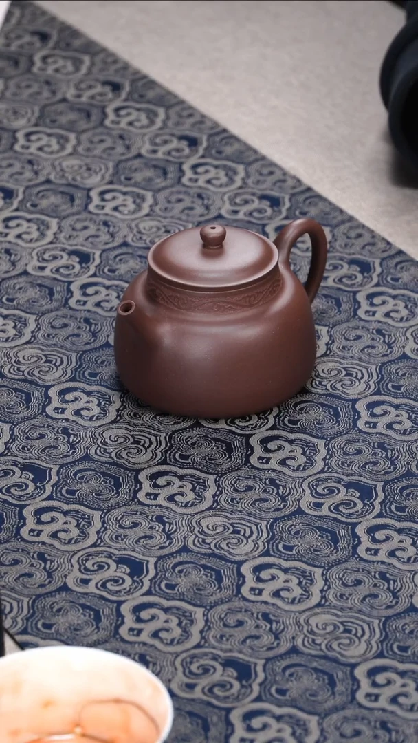 【闪购商品】紫砂茶壶青花紫泥言心哈刚刚个啊啊啊