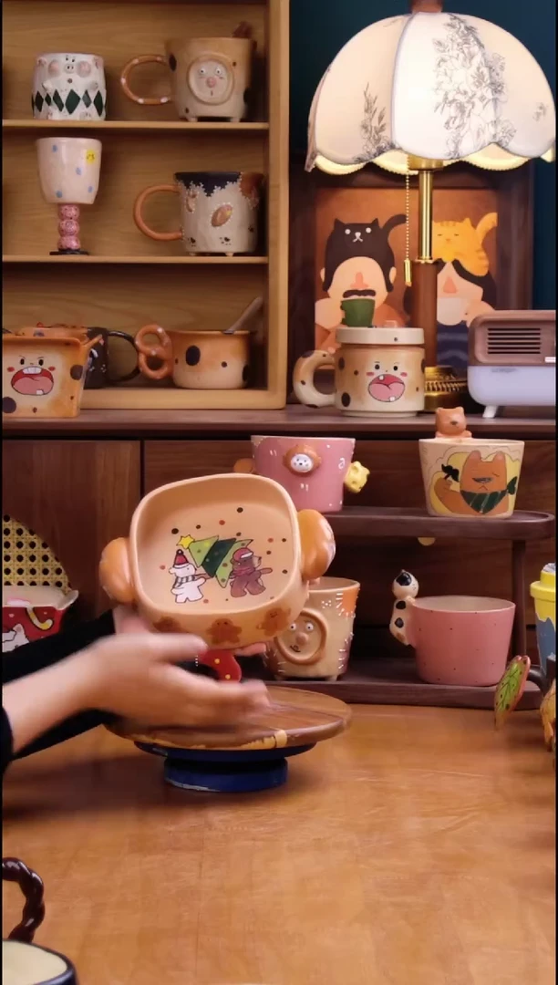 摆件陶景德镇原创手工陶瓷