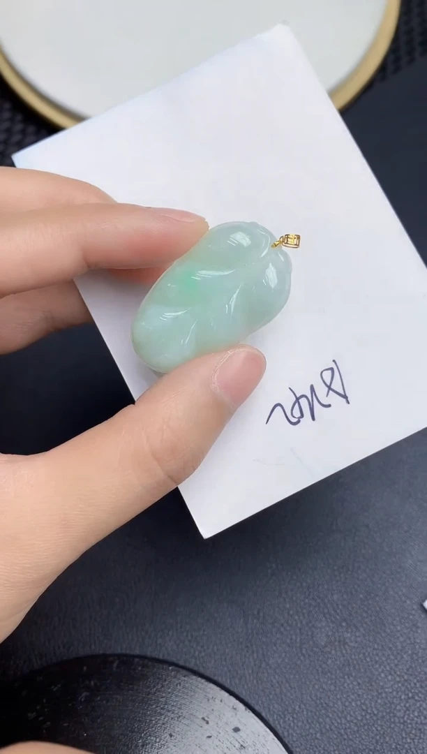 【闪购商品】翡翠颈饰18K金镶嵌000000000