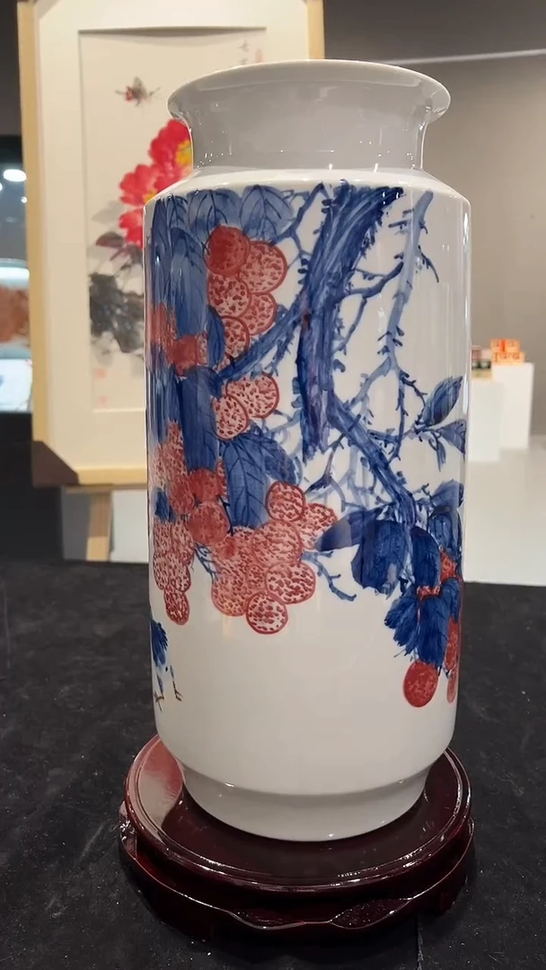 其他瓷崔景哲-瓷器-C中-大吉大利