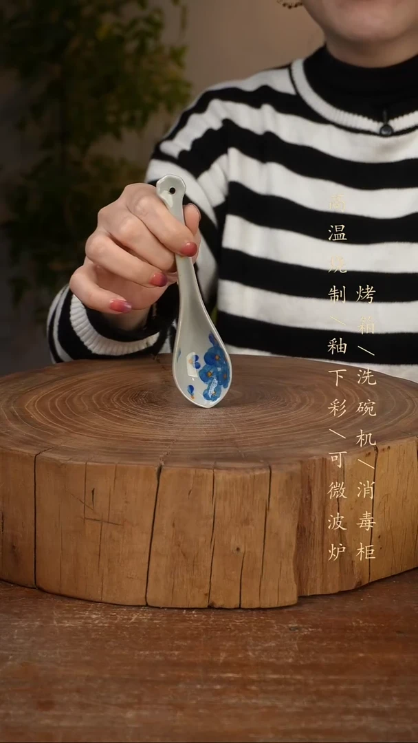 碗瓷景德镇手工手绘高温瓷釉下彩