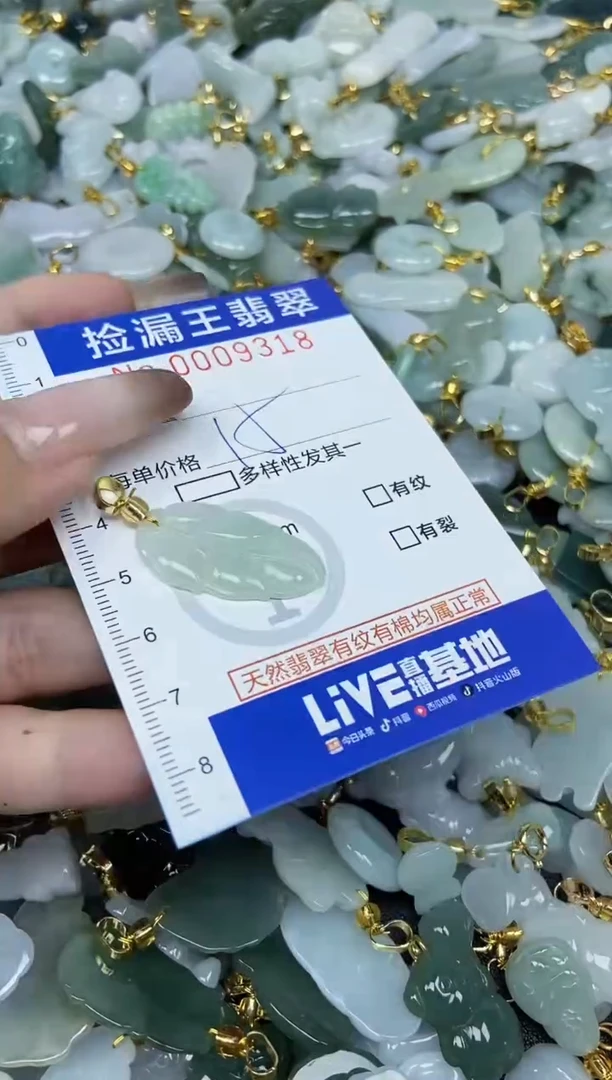 翡翠未镶嵌颈饰天然A货翡翠