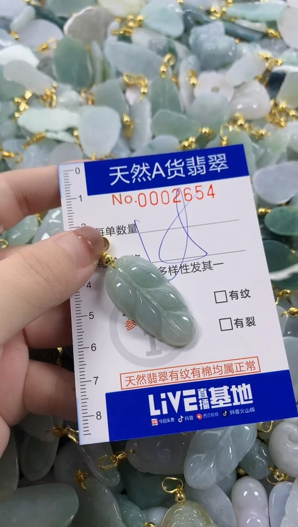 颈饰未镶嵌翡翠天然A货翡翠