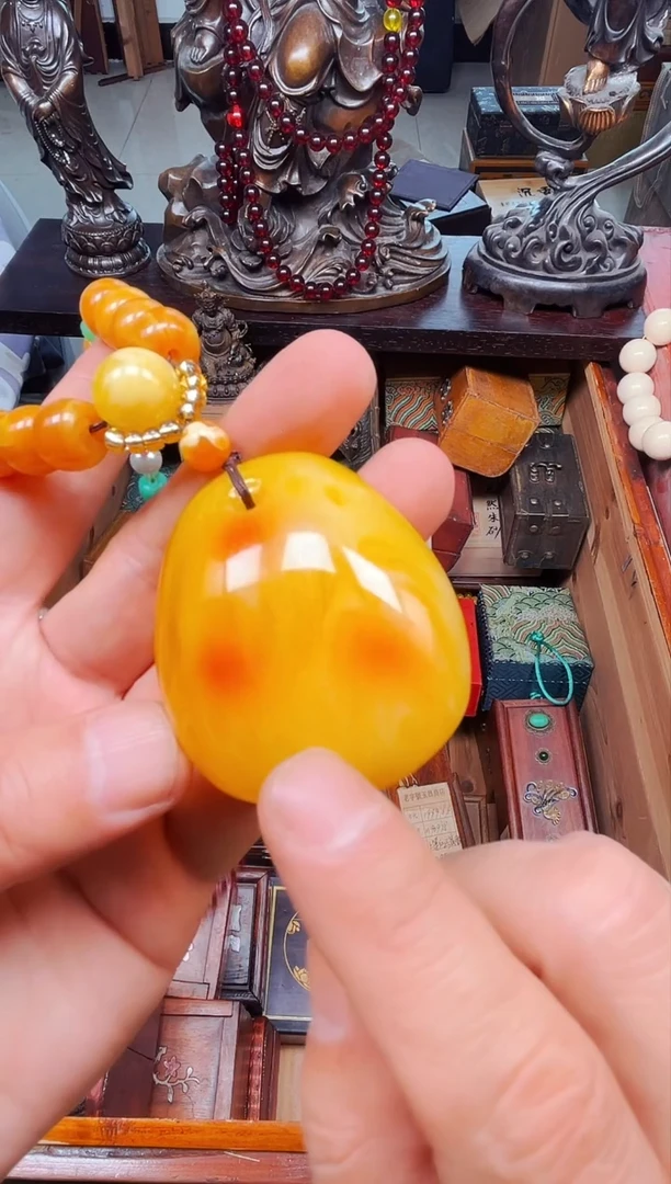 未镶嵌颈饰蜜蜡安哥精品精选链接c127