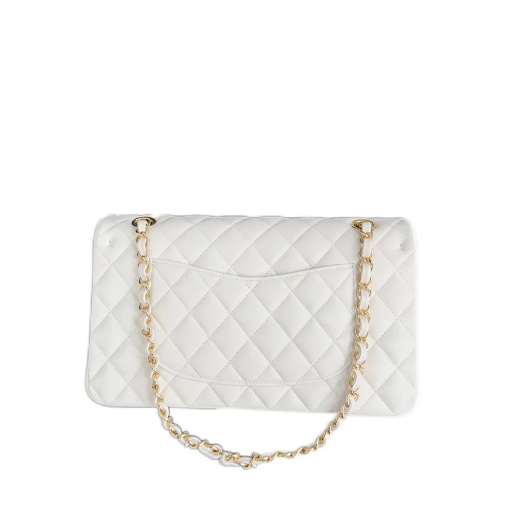 505白色小羊纹女包时尚百搭新款爆款斜跨单肩包