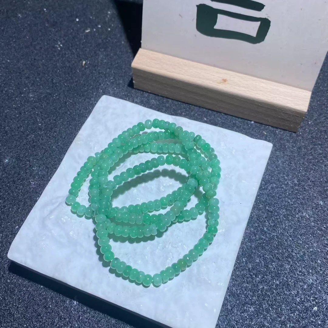 翡翠手串F1804多样性发一