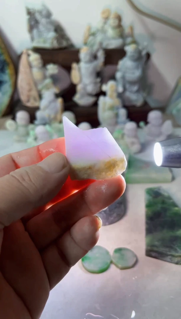 【闪购商品】翡翠吊坠(不含链)未镶嵌A1009