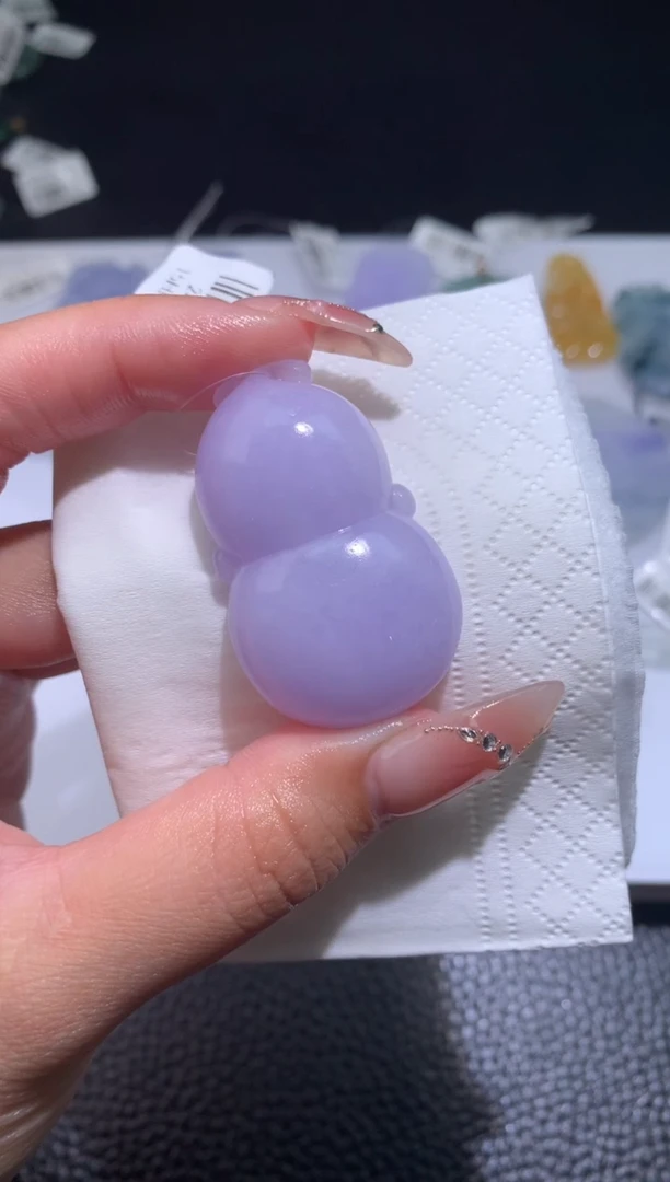 【闪购商品】定制翡翠未镶嵌葫芦