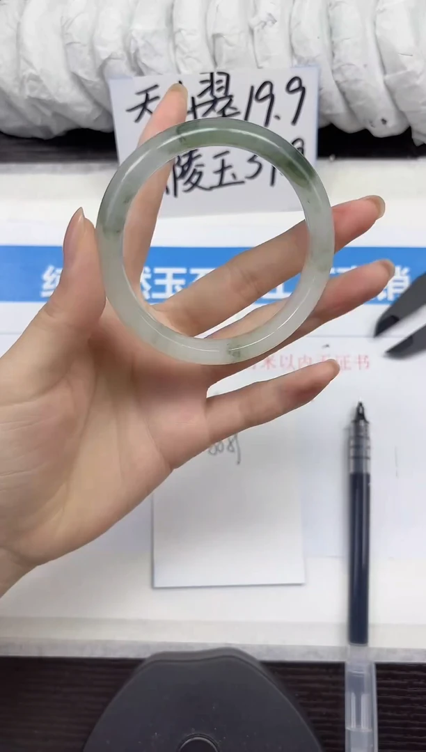 未镶嵌手镯石英质玉A99-58.59