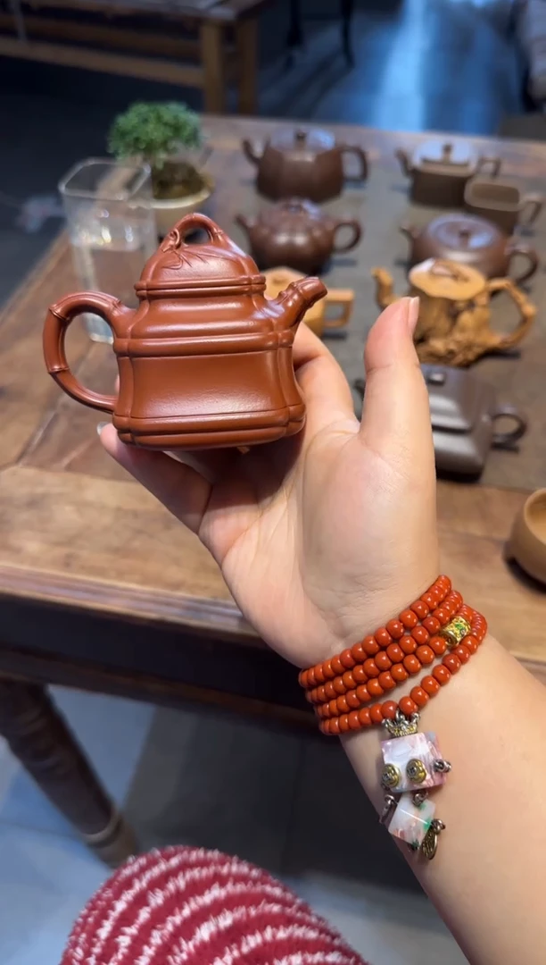 茶壶紫砂M****g四方竹鼎