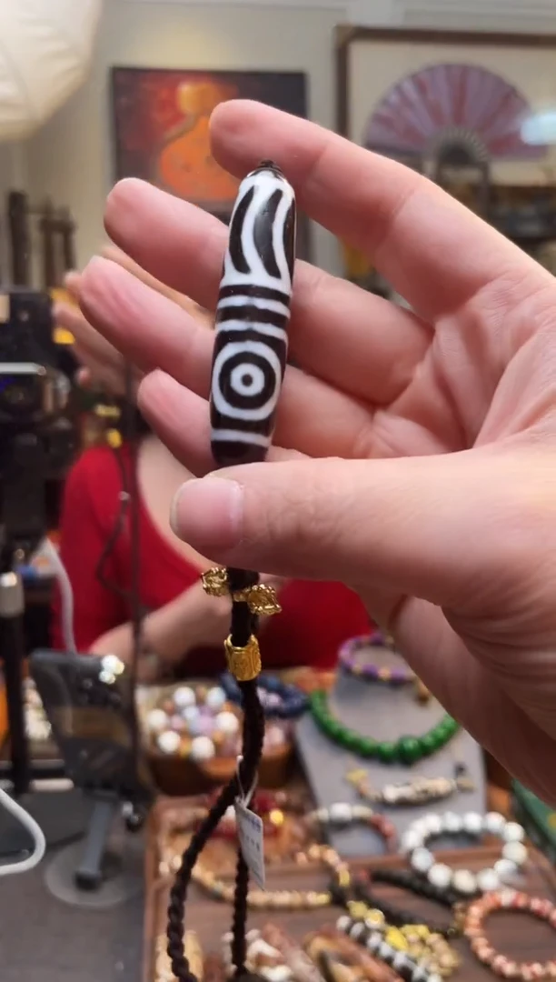 【闪购商品】柏香籽/百香籽把件0208-33十轮二眼项链