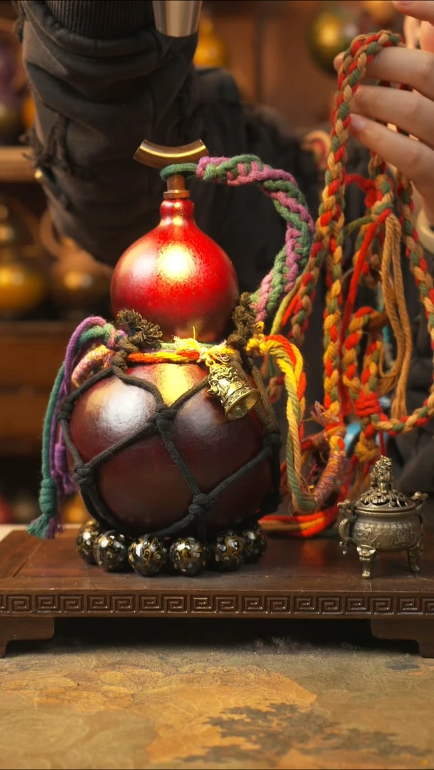 256大漆一物一拍记葫堂出品【不带手串】