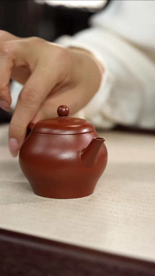 茶壶紫砂未央-大红袍-100cc