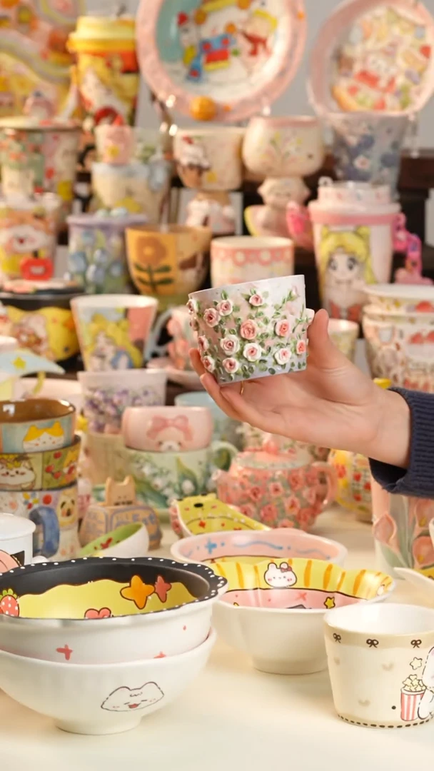 其他陶景德镇釉下彩手绘设计师款陶瓷