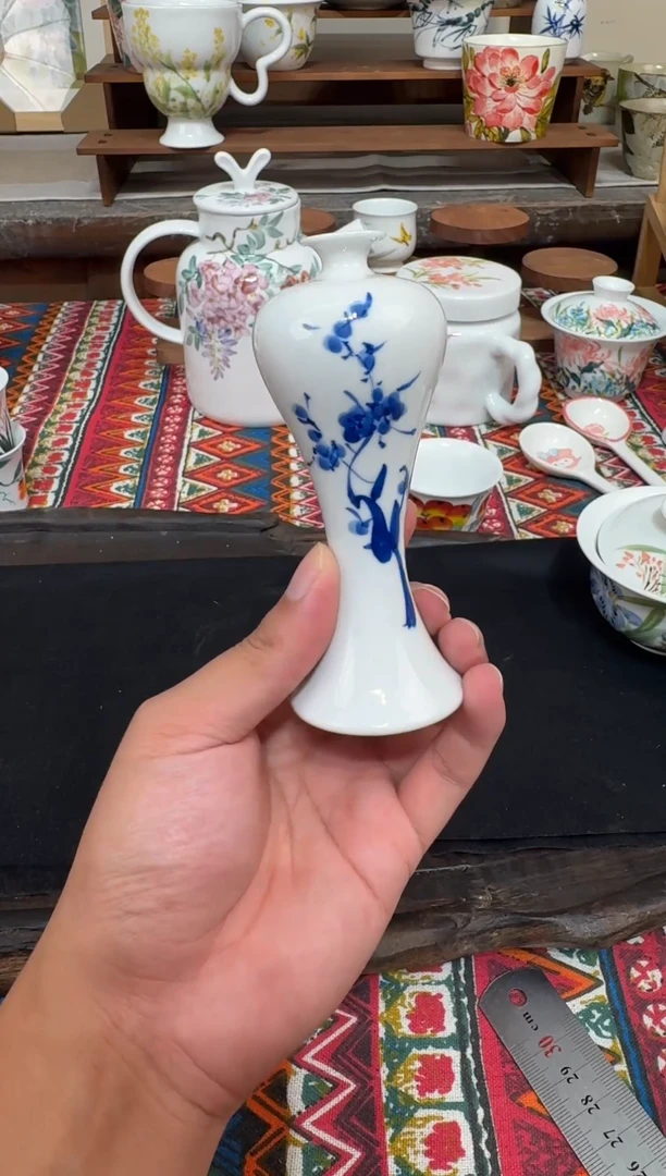 瓷片陶瓷景德镇高温釉下陶瓷清仓浮力价