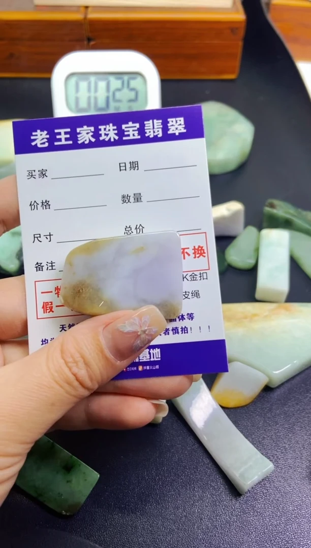 【闪购商品】翡翠颈饰未镶嵌料子