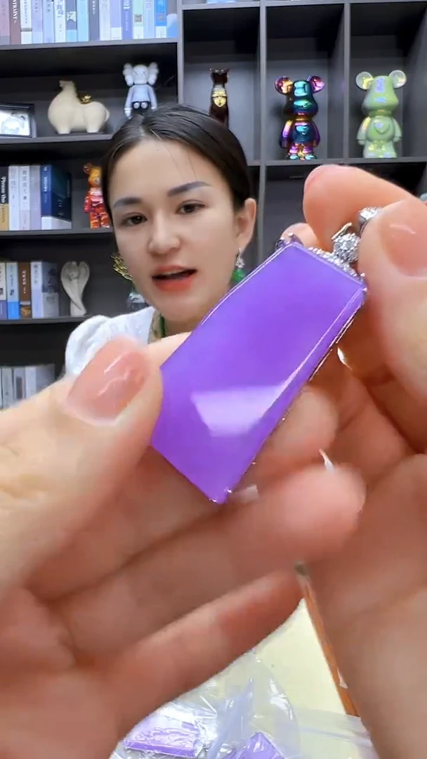 翡翠银S925镶嵌颈饰丹丹diy劲饰