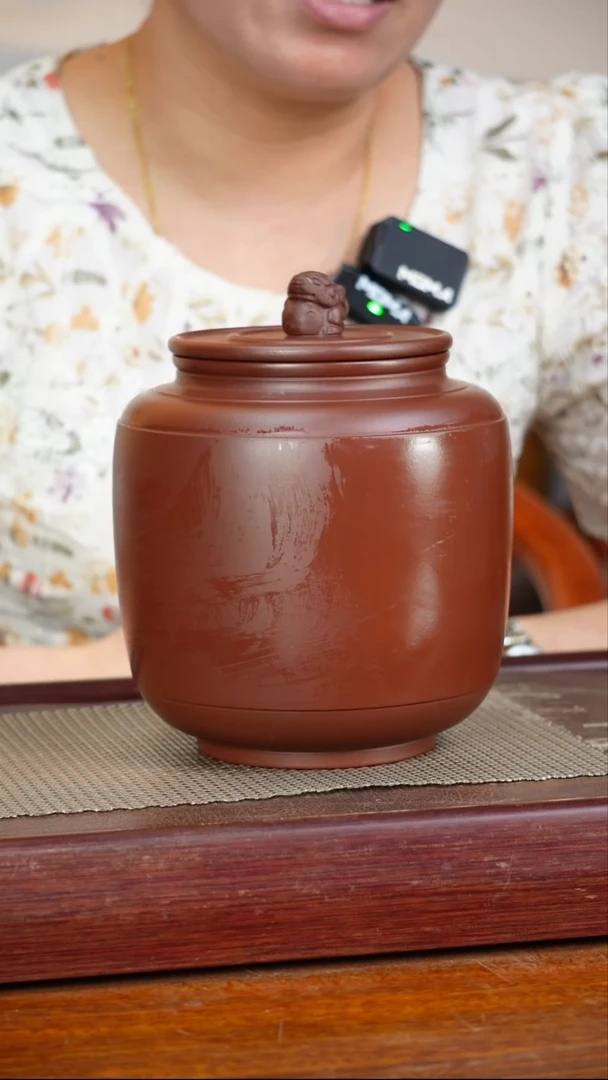 宜兴原矿紫砂茶叶罐