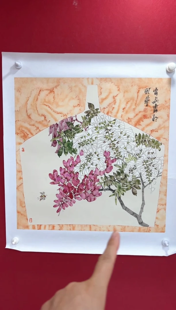 国画荆贵家老师70斗方