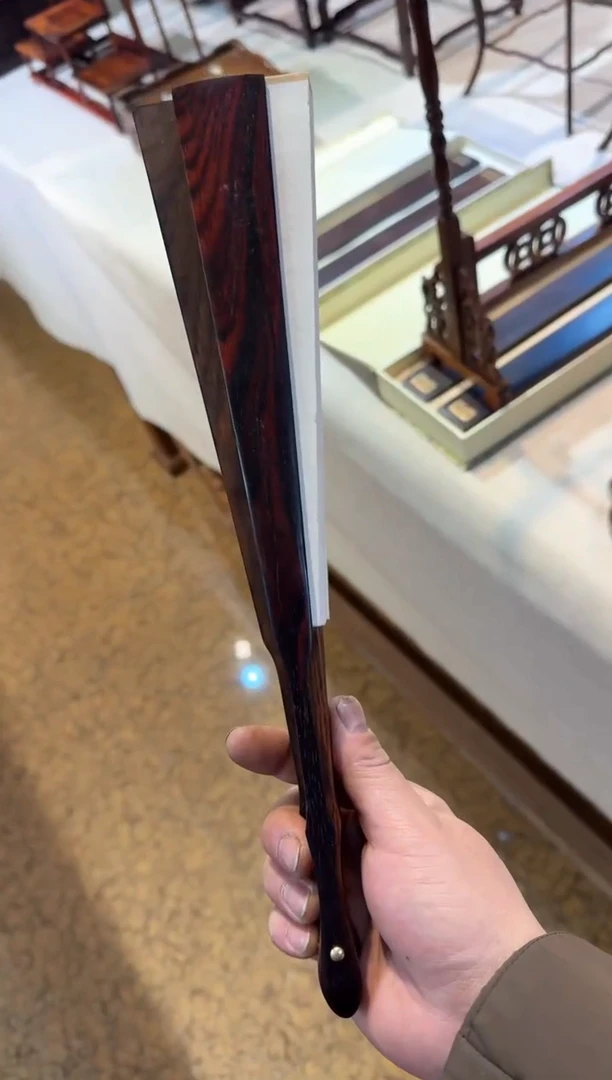 【闪购商品】木红酸枝 扇子 工艺品
