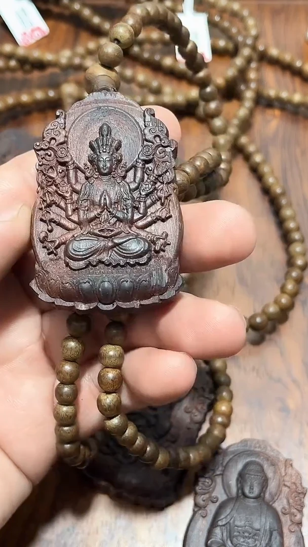 【闪购商品】檀香木精品推荐芽庄dp千手观音（鼠）