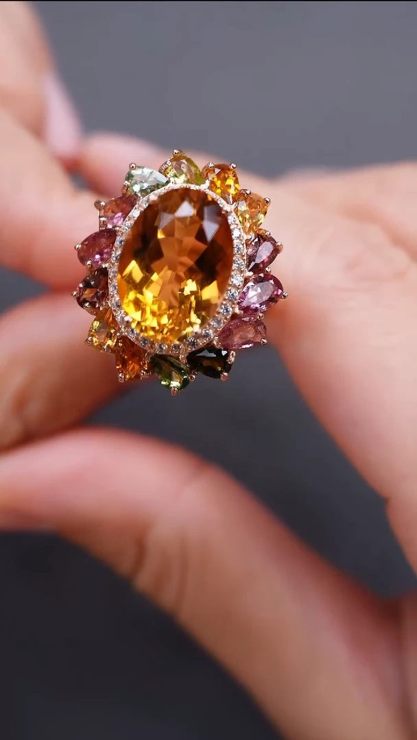 手饰银S925镶嵌水晶手饰