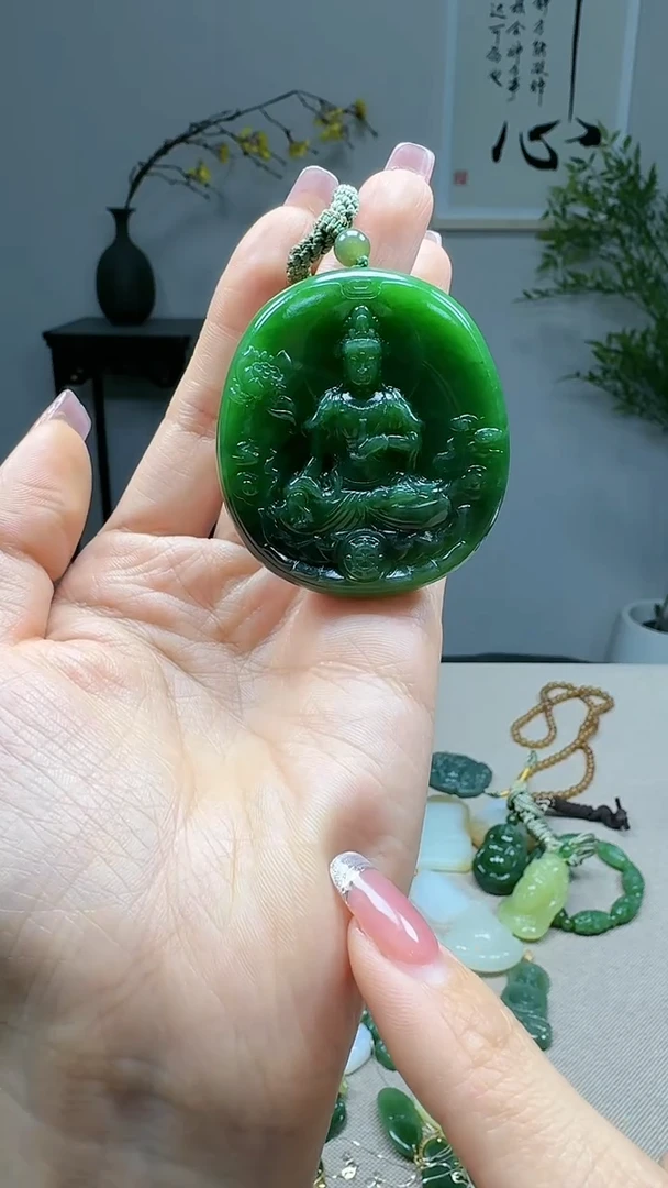 未镶嵌和田玉挂件1